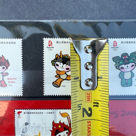 Beijing 2008 Olympic Mascot Stamps Set - RARE - Picture 11 of 17